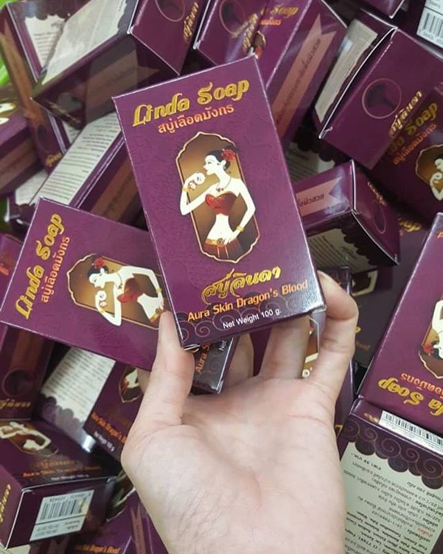 สบู่เลือดมังกร สบู่ลินดา Linda Soap