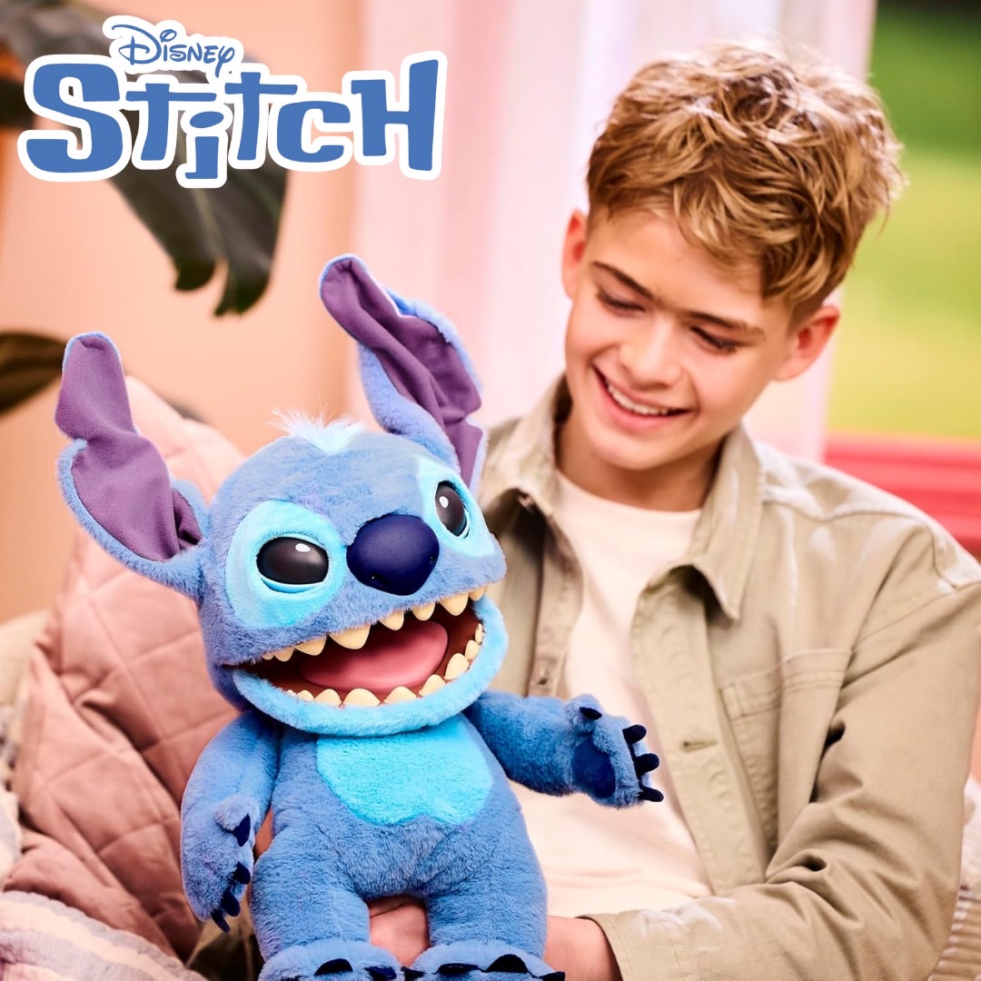 นำเข้า 🇺🇸 🌈 พบกับStitch Puppetronic by RealFX จาก Disney's Lilo & Stitch โดย WOW! Stuff ✨พูดได้! ขยับได้! ราคา 6,890 บาท