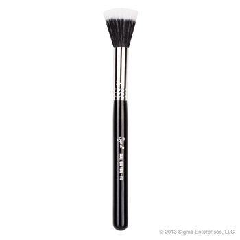 SIGMA :: F55 - Small Duo Fibre แปรงปัดหน้าขนาดเล็ก หัวตัด สำหรับทำแอร์บลัช บลัชออน ไฮไลท์