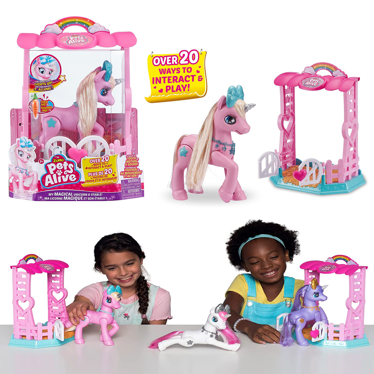 สัตว์เลี้ยงยูนิคอร์น Pets Alive My Magical Unicorn 3+ ราคา : 1,890 บาท