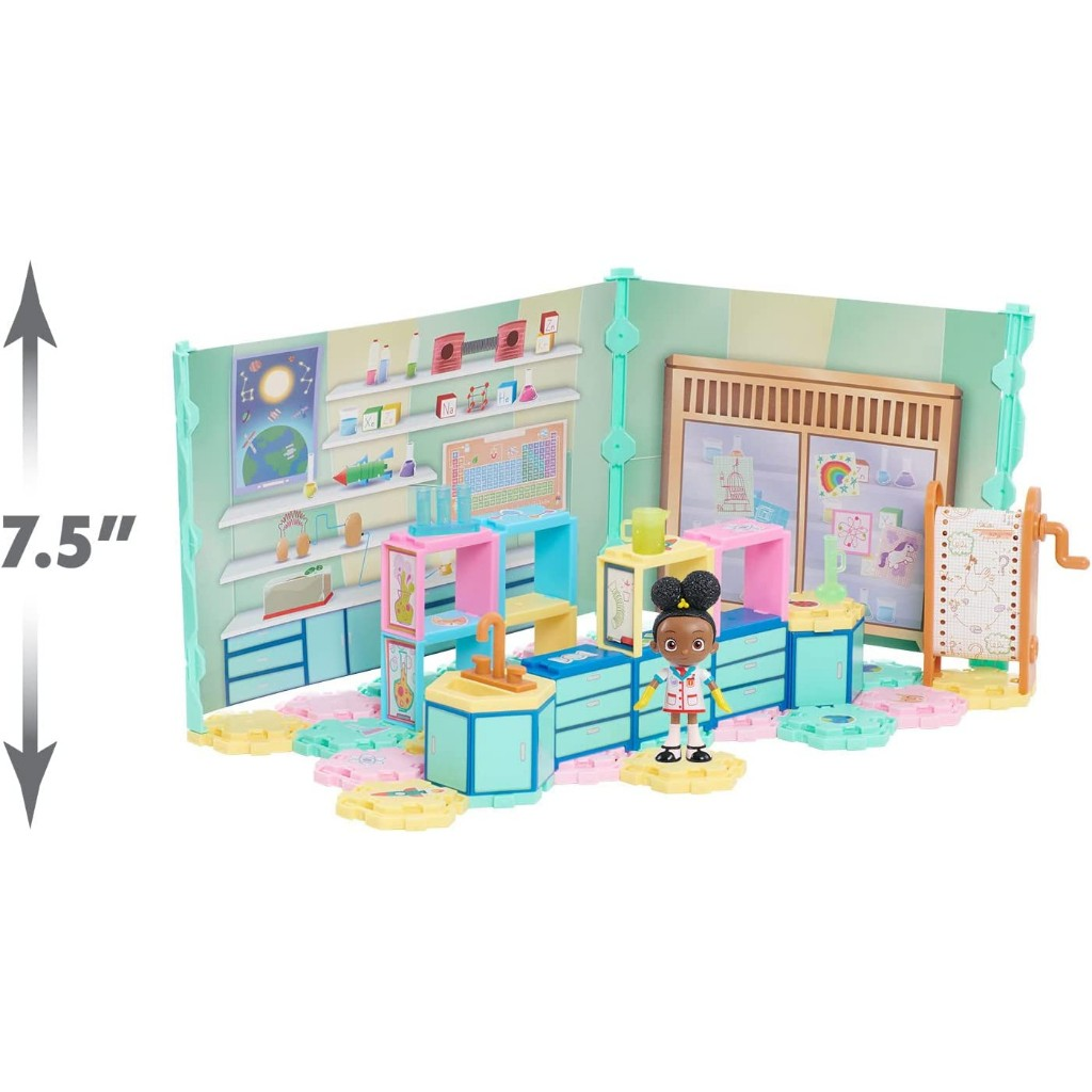 นำเข้า USA Just Play Ada Twist Deluxe Create-A-Lab Playset, STEM Toy Figures and Playsets, Kids Toys for Ages 3 Up, Gifts and Presents ราคา 1,290.-บาท