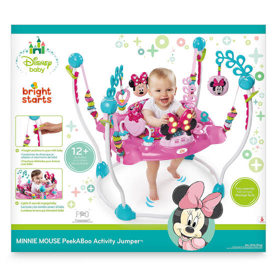มินนี่เม้าส์ จัมเปอร์ รุ่นใหม่ล่าสุด Disney Baby MINNIE MOUSE PeekABoo Activity Jumper