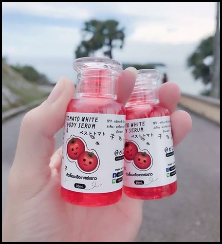หัวเชื้อมะเขือเทศเร่งขาว Tomato White Body Serum