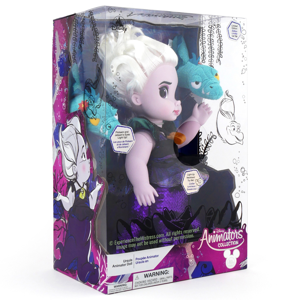 พร้อมส่ง 1 ใน 700 ตัว ตุ๊กตา Disney D23 Expo 2019 Ursula Animator Doll Limited of 700 New with Box