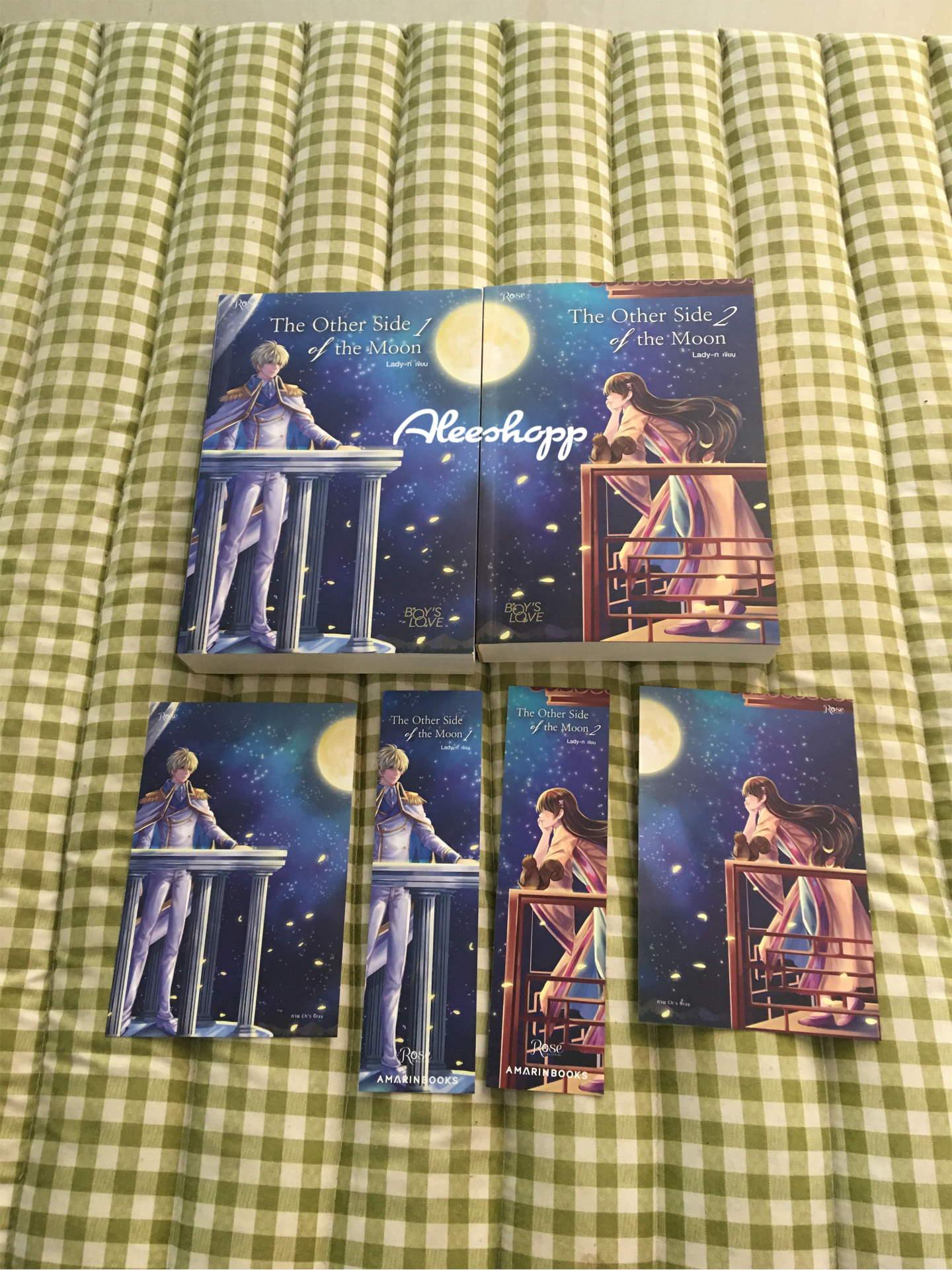 นิยายแต่ง The other side of the moon 2 เล่มจบ บ