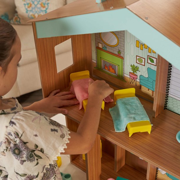 KidKraft Design by Me™: บ้านตุ๊กตาไม้แต่งสี 20 ชิ้น ราคา 3,590 บาท
