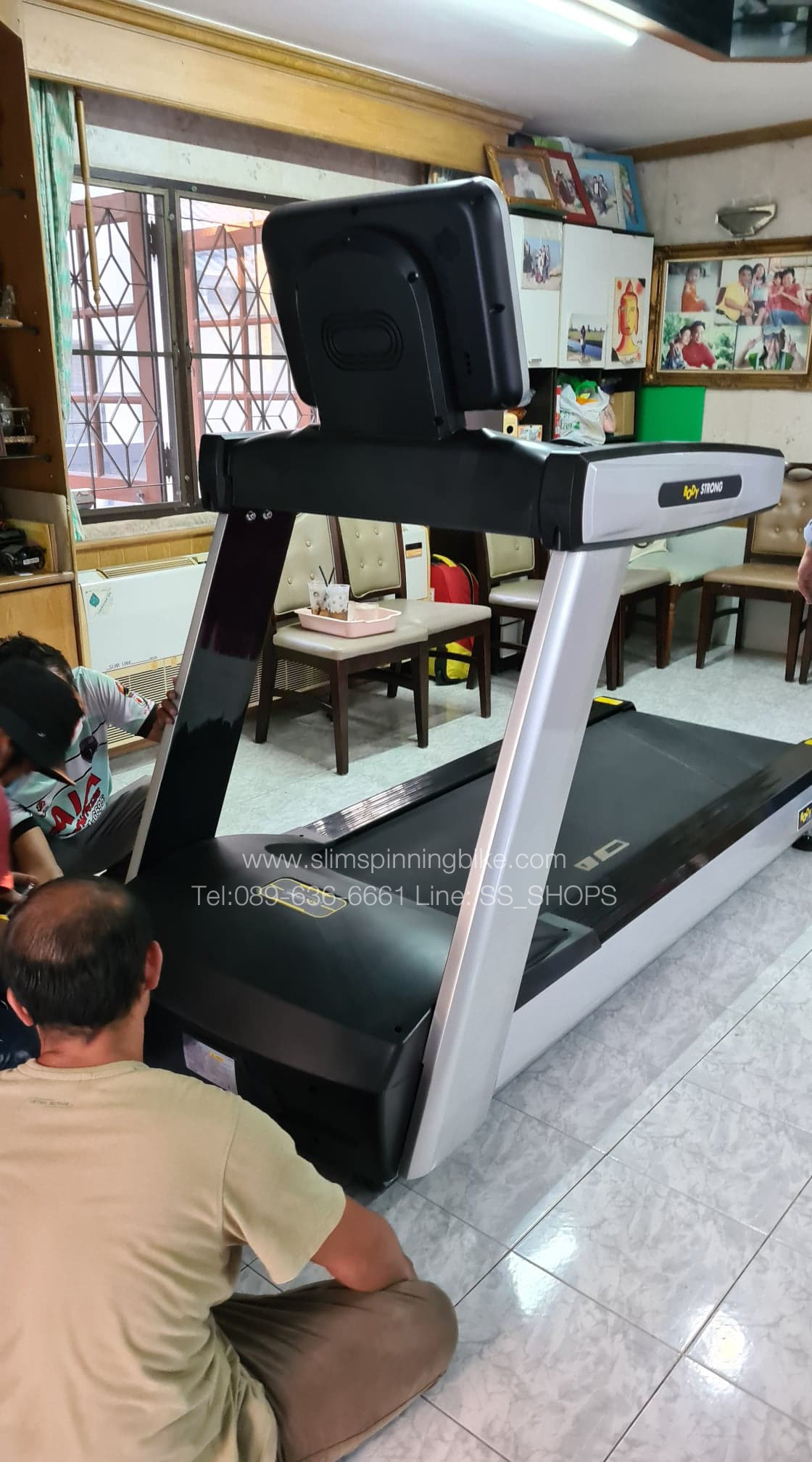 ลู่วิ่งไฟฟ้า Body Strong JB8800 Commercial
