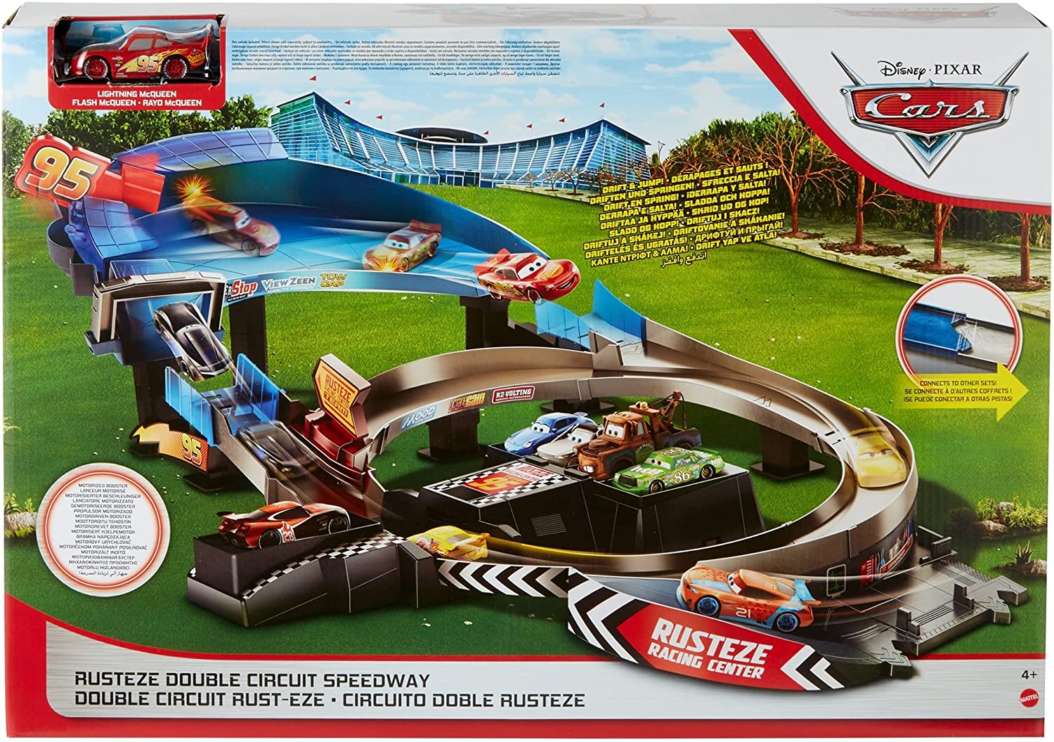 สนามเเข่งรถสุดมันส์ Disney Pixar Cars Rust-Eze Double Circuit Speedway Playset Test Track Set ราคา 3190 บาท