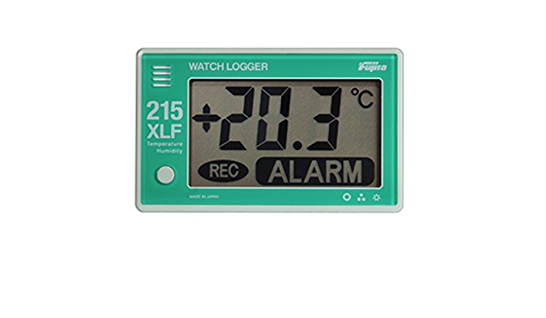 FUJITA รุ่นKT-215XLFเครื่องบันทึกข้อมูลอุณหภูมิ/ความชื้น ชนิดจอแสดงผลขนาดใหญ่Temperature / Humidity Data Logger Large Display / Large Capacity Type KT-215XLF