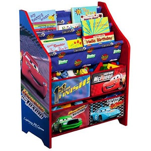 ชั้นเก็บของ ชั้นวางหนังสือ ลายแมคควีน คาร์ส Disney Cars Book and Toy Organizer ราคา 2150 บาท