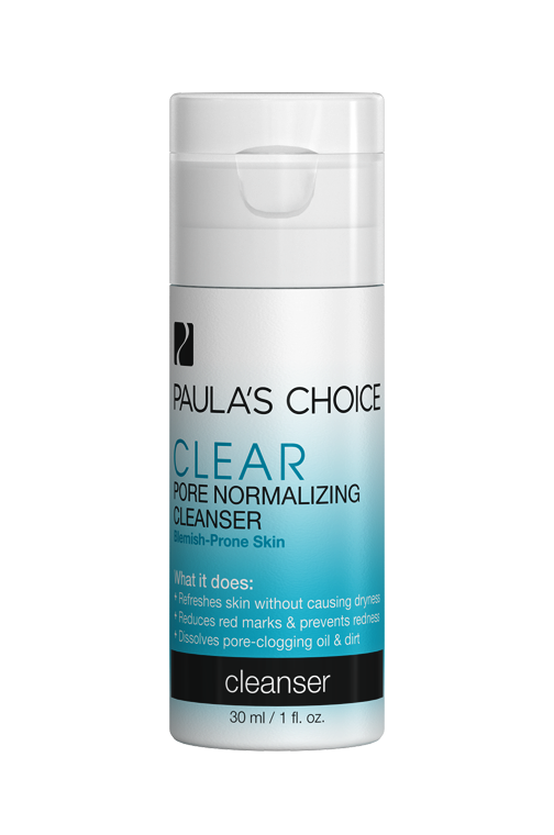 PAULA'S CHOICE :: ขนาดทดลอง Clear Pore Normalizing Cleanser เจลล้างหน้า ลดการอุดตัน ลดรอยแดง สำหรับผิวที่เป็นสิว