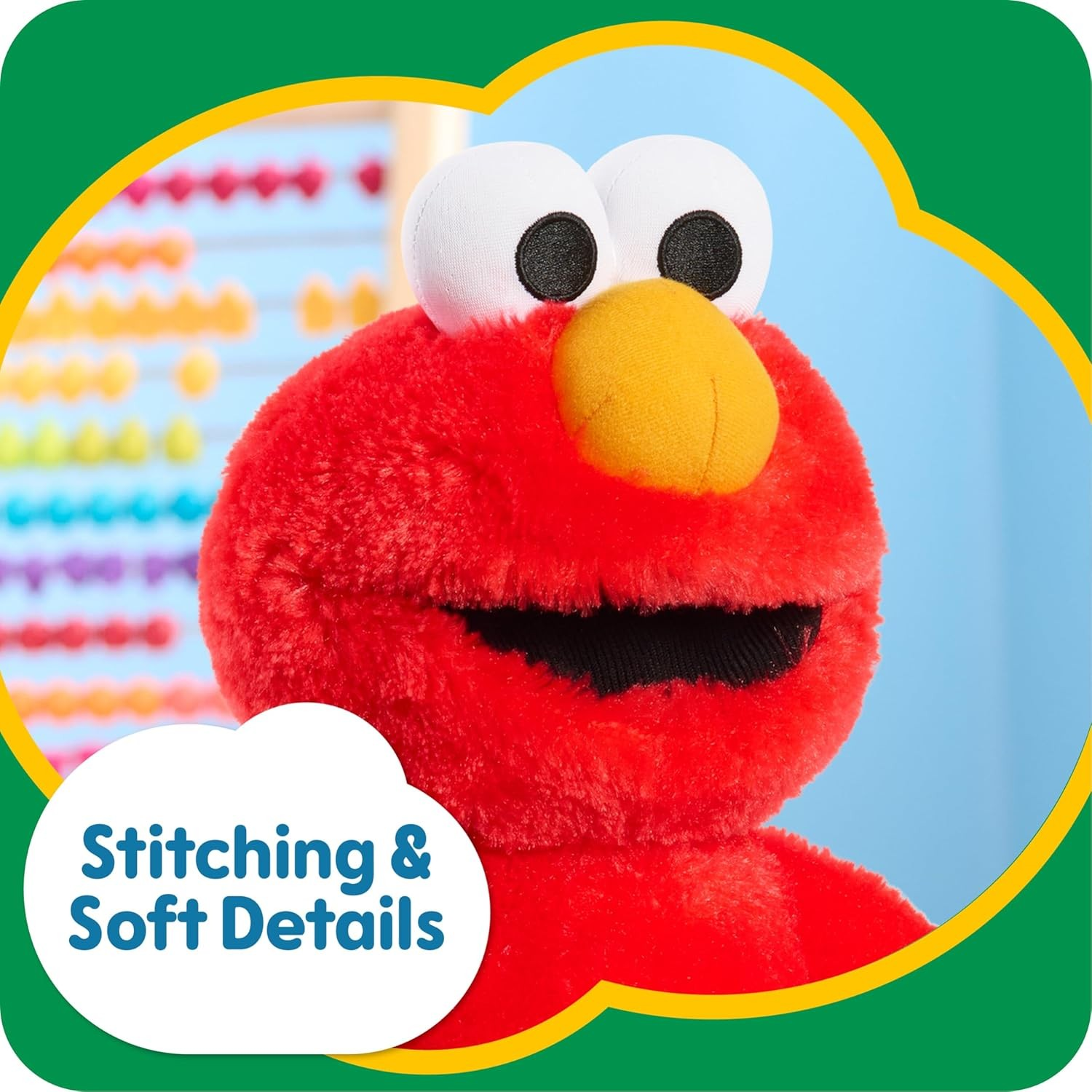 นำเข้า 🇺🇸 ตุ๊กตาเอลโม่ตัวใหญ่ SESAME STREET Big Hugs ขนาด 18 นิ้ว นุ่มนิ่มน่ากอด สีแดง เล่นบทบาทสมมติ