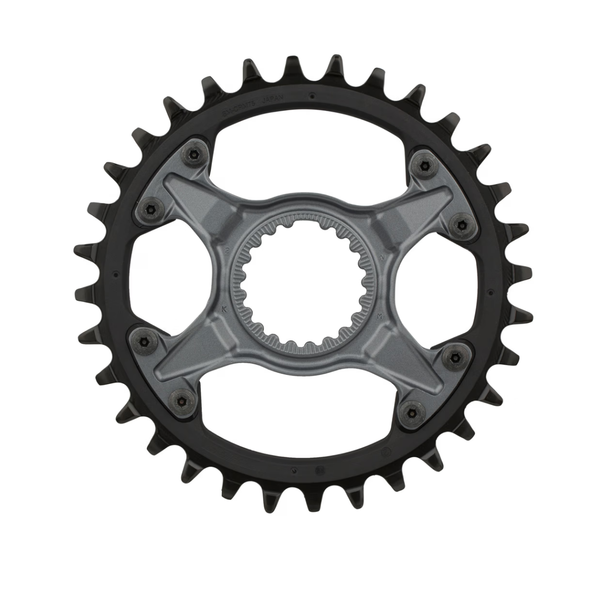 SHIMANO ใบจาน สำหรับจานใบเดียว 12 SPEED SLX รุ่น SM-CRM75 ขนาด 32T / 34T