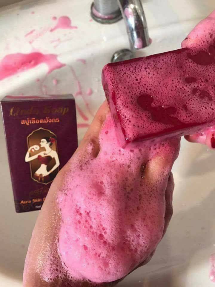 สบู่เลือดมังกร สบู่ลินดา Linda Soap