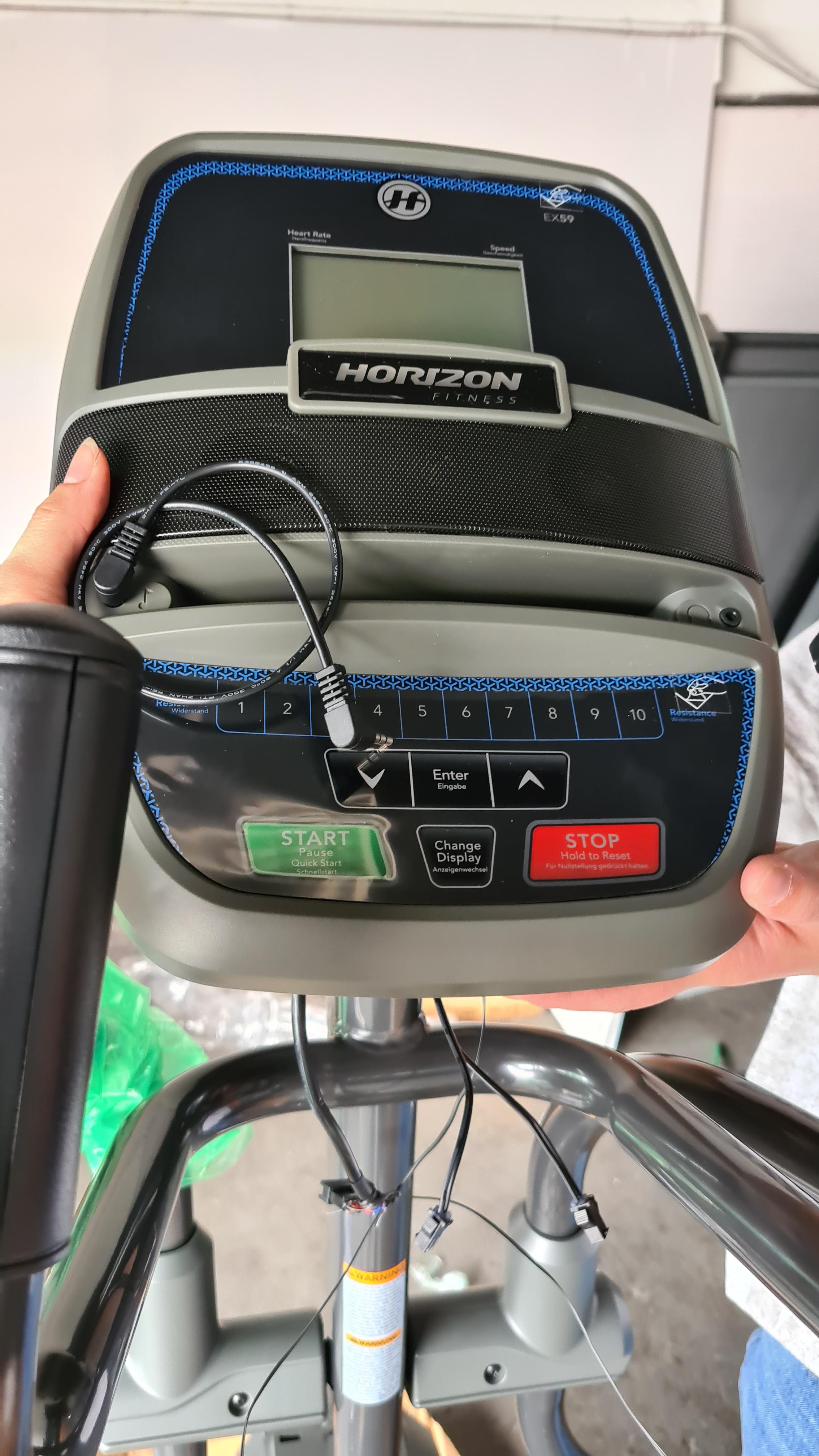 เครื่องเดินวงรี Horizon ex59 elliptical