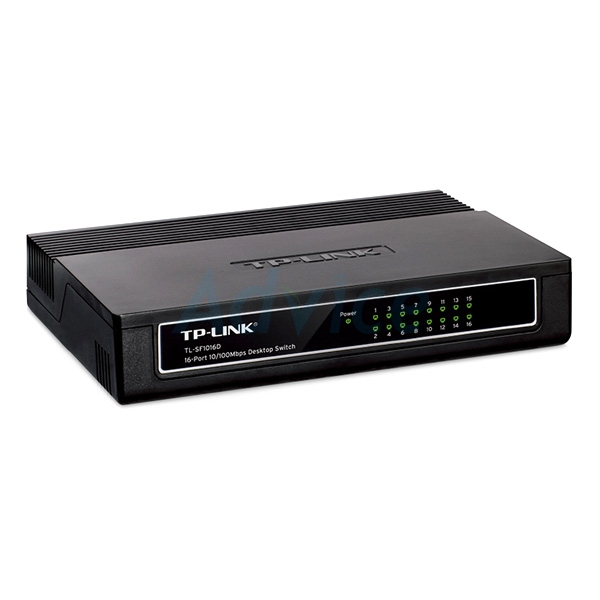 Switching Hub TP-LINK (TL-SF1016D) 16 Port ขนาดเล็ก