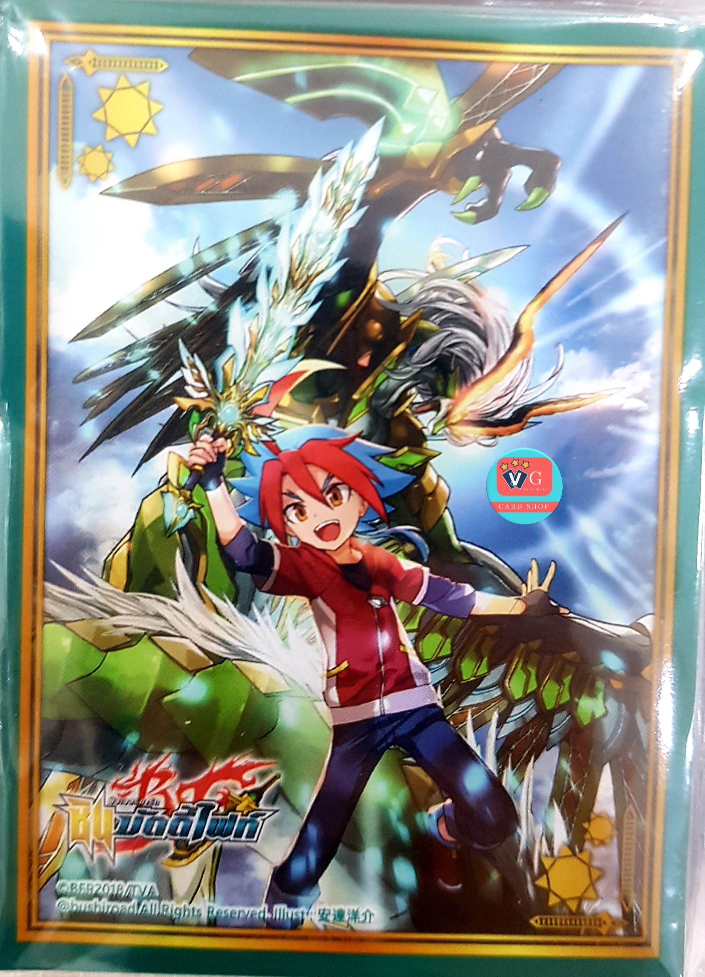 สลีฟ S Manga Sleeve Collection Vol.7 Gargantua Slash Phoenix / ซองใส่การ์ด บัดดี้ไฟท์ การ์แกนทัว แสลช ฟินิกซ์