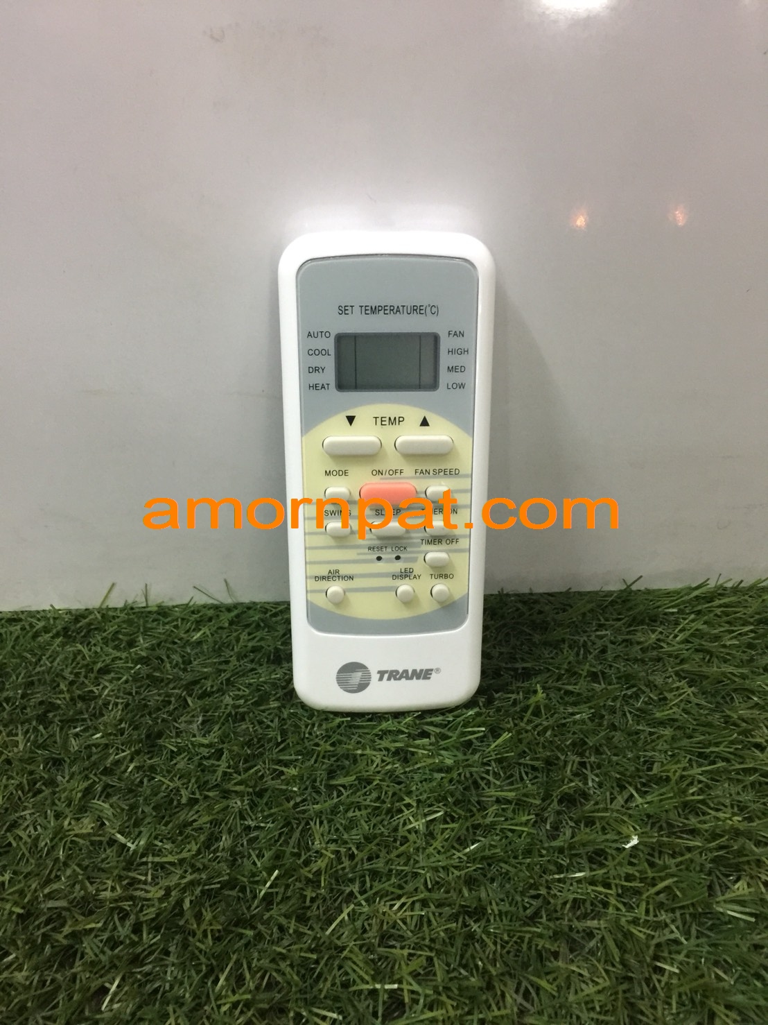 Remote Control รีโมท อะไหล่ สำหรับเครื่องปรับอากาศ แอร์ เทรน TRANE