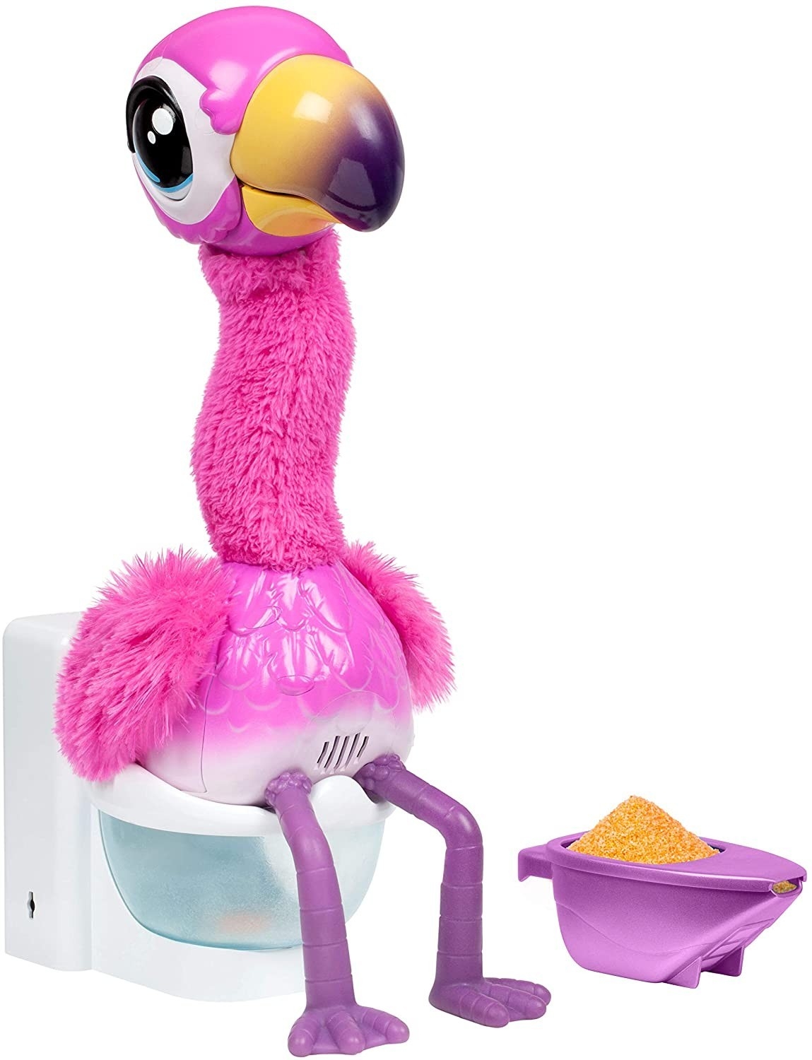 รุ่นใหม่ล่าสุด ฟลามิงโกฝึกขับถ่าย Little Live Pets Gotta Go Flamingo| Reusable Food ราคา 2490 บาท