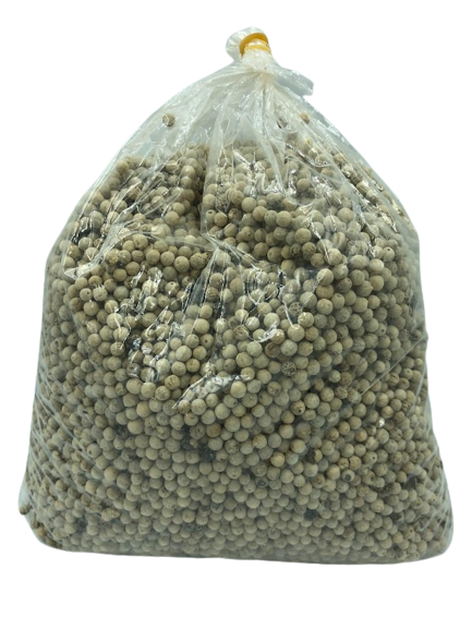 พริกไทยขาว White pepper ขนาด 100 กรัม พริกไทยขาว เครื่องเทศ พริกไทยเม็ดขาว คุณภาพดี พริกไทยขาวเม็ด