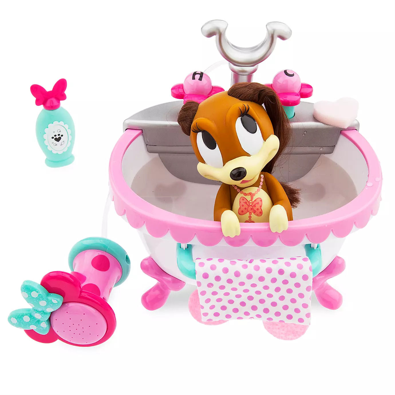 ชุดอ่างอาบน้ำหมาน้อย fifi - Disney Minnie Mouse & Fifi Pet Bath Playset