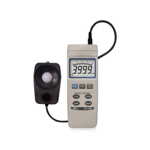 Lutron รหัส LX-1108 เครื่องวัดความส่องสว่างแบบดิจิตอล,Digital illuminance meter,large LCD display,measurement range:0~400000Lux/0~40000Fc