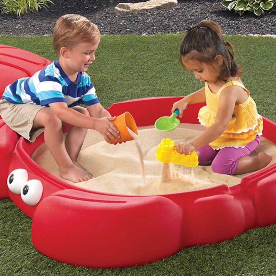 กระบะทราย จัมโบ้มีฝาปิด รูปปู Step2 Crabbie Sandbox™