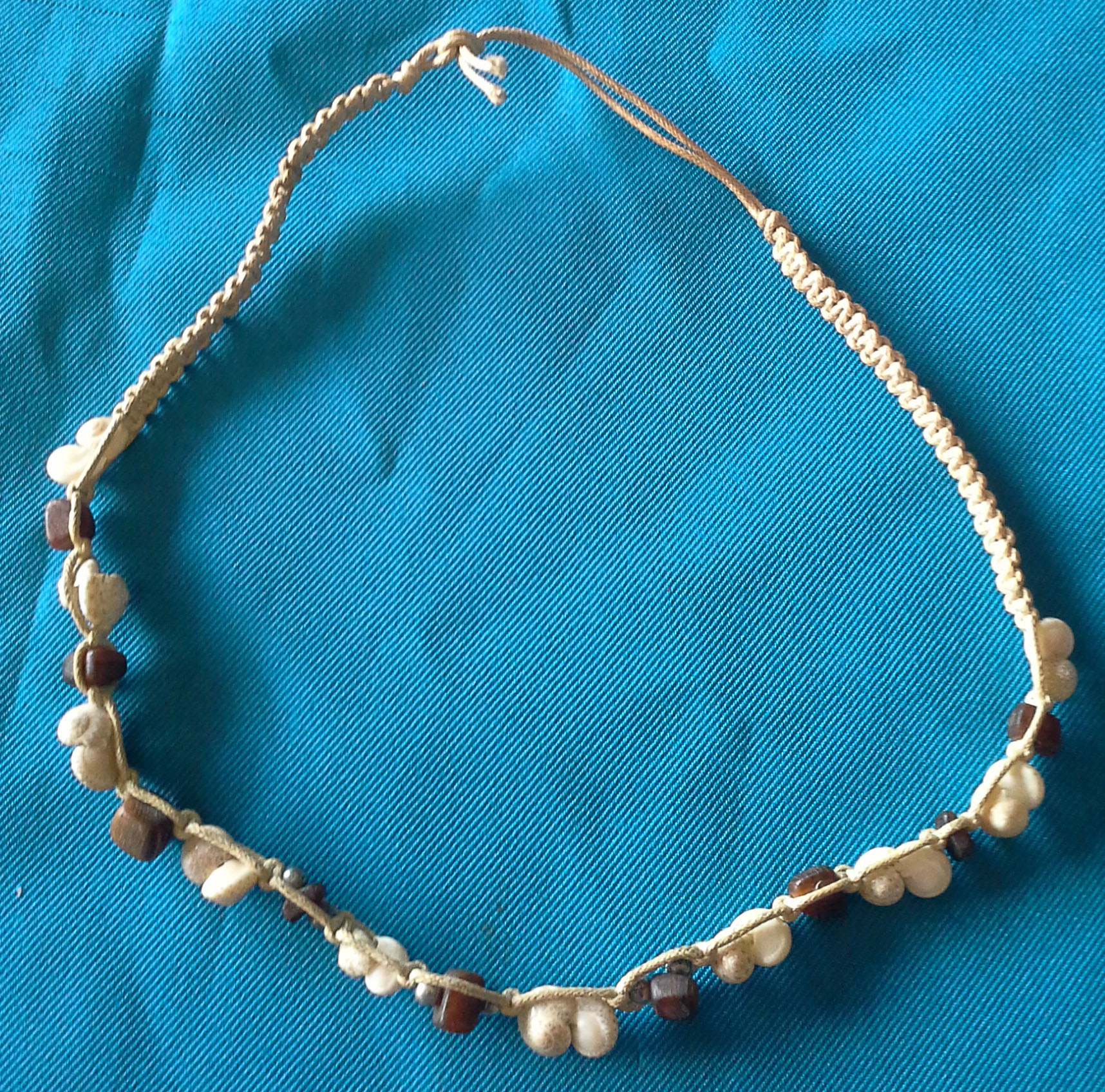 สร้อยคอเปลือกหอยร้อยเชือก