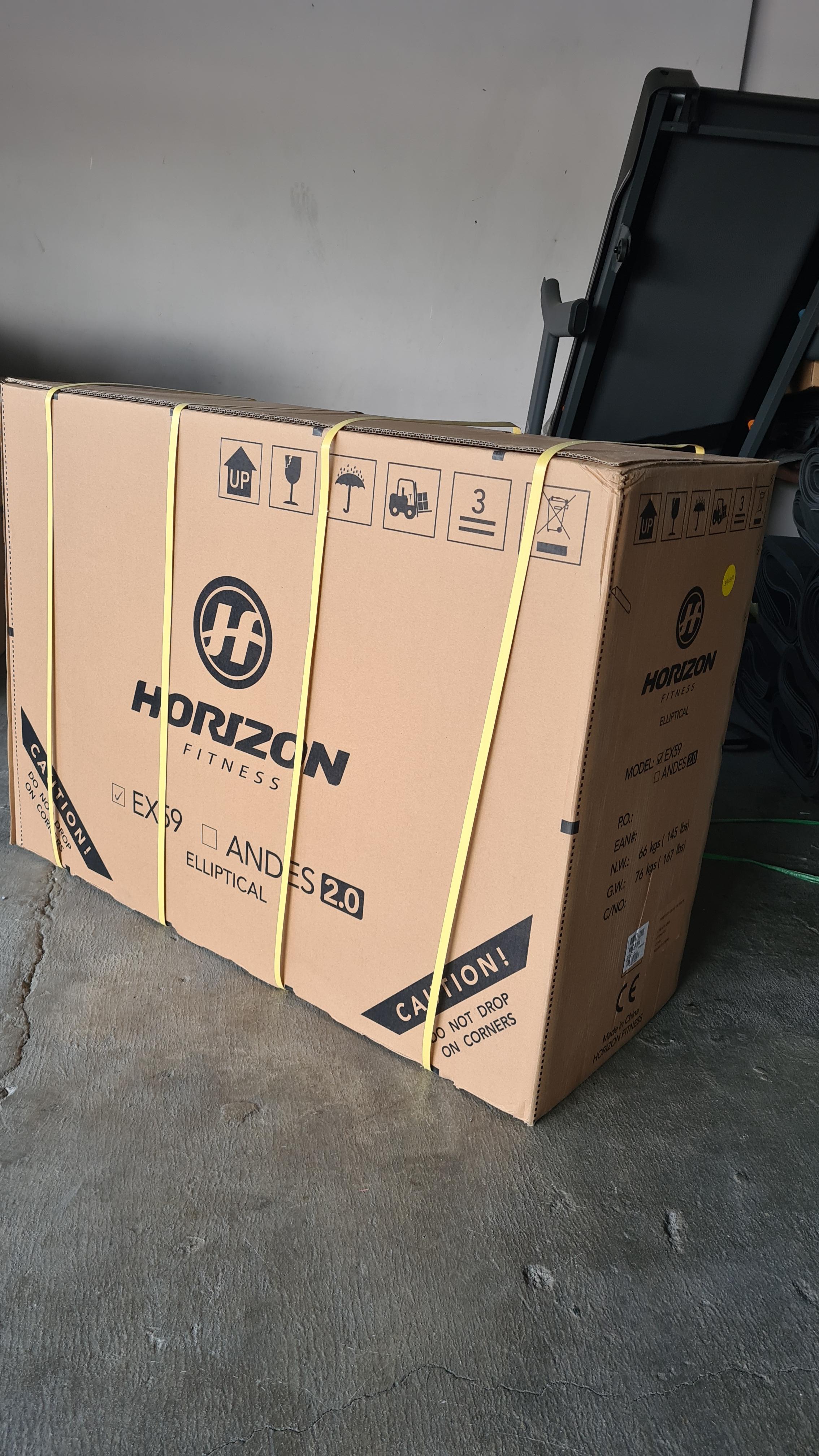 เครื่องเดินวงรี Horizon ex59 elliptical