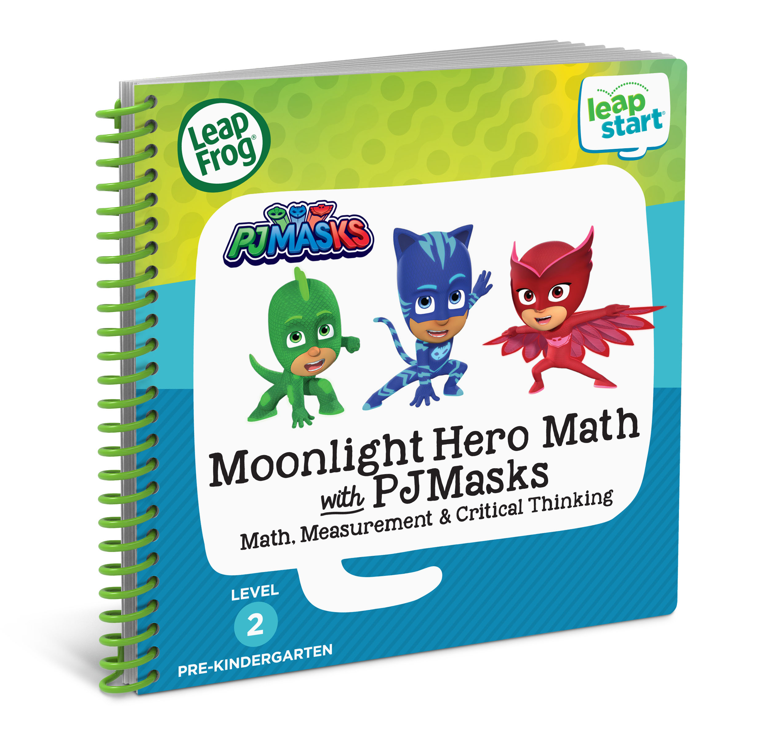หนังสือเสริมการเรียนรู้ ระดับ 1-2 LeapStart 2 Book Pack: Scout and Friends Math and Moonlight Hero Math With PJ Masks Level 1-2