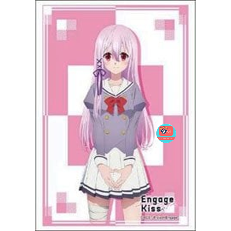 Bushiroad Sleeve Collection HG Vol.3377 [Engage Kiss] Kisara School Uniform Ver. (Card Sleeve) ซองใส่การ์ด สลีฟบัดดี้ไฟท์ โปเกมอน 75ใบ
