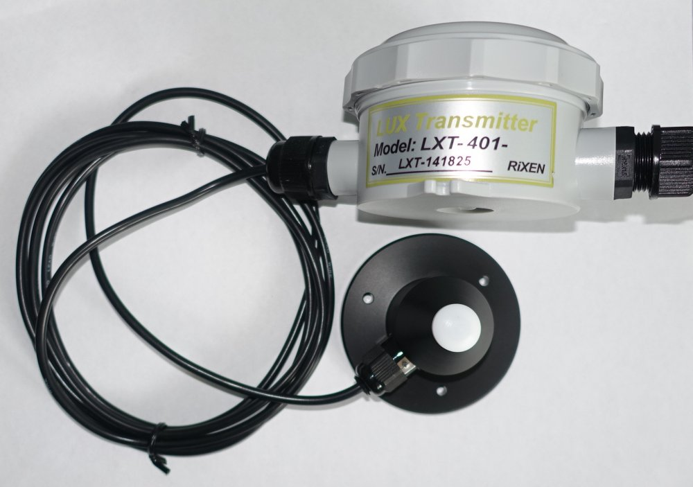 Rixen รุ่นLXT-401ASทรานสมิตเตอร์สำหรับวัดแสงความแม่นยำสูง,Illuminance Converter Transmitter(Current Output Type),#LXT-401AS