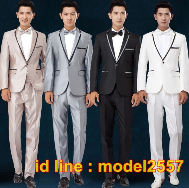 JM6102003 ชุดเสื้อสูทผู้ชายงานแต่งงานเจ้าบ่าว ชุดสูทงานเลี้ยงชุดสูทไนต์คลับ JM6102003 ชิ้น