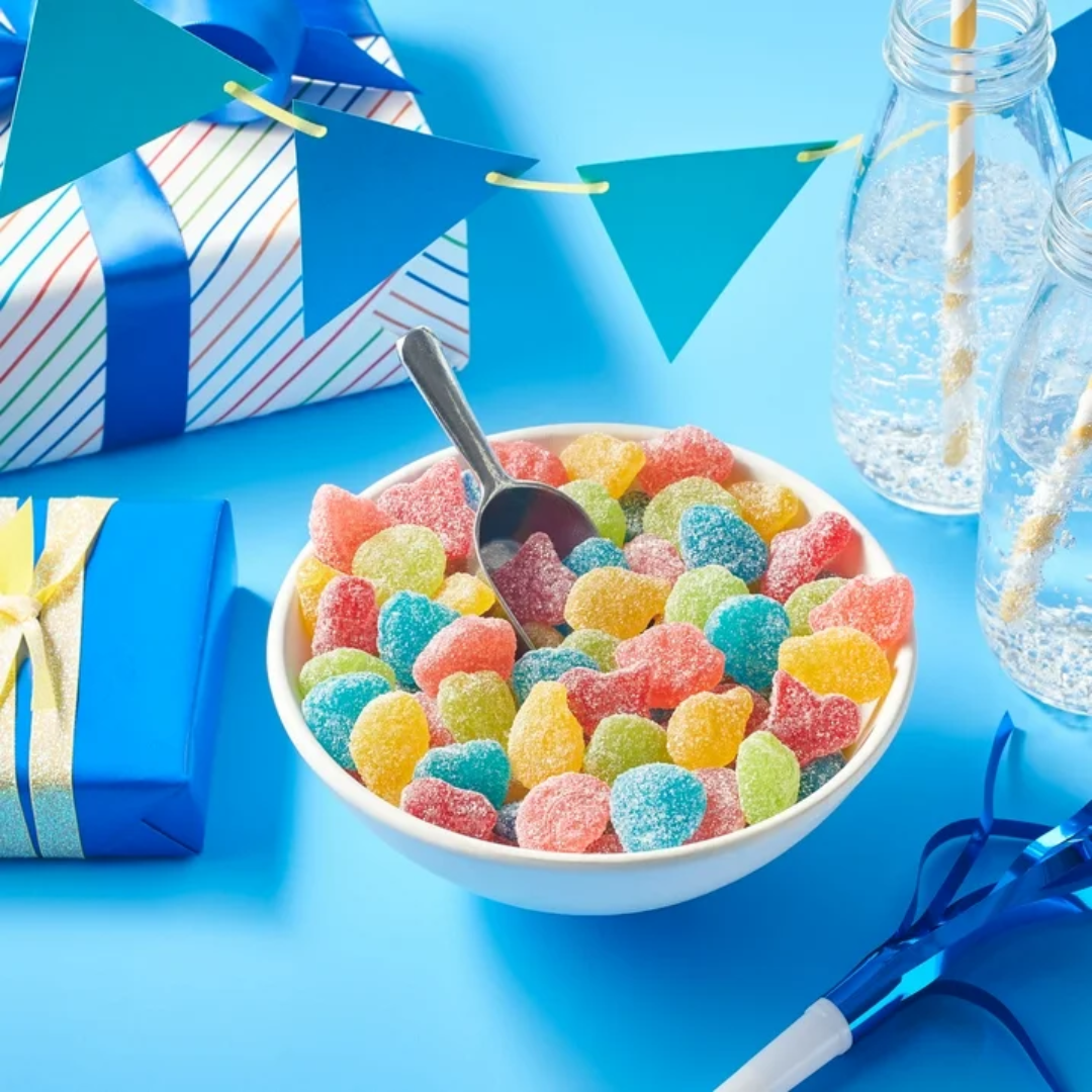 นำเข้า 🇺🇸 ✨เคี้ยวสนุกทุกคำJolly Rancher Sour Gummies กัมมี่ผลไม้รวมรสเปรี้ยวสุดจี๊ด ขนาด 13 oz ราคา 560 บาท