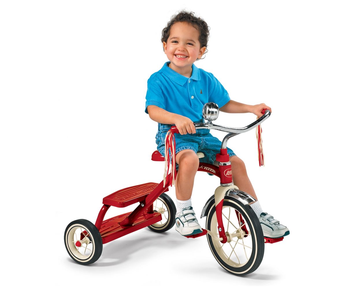 รถจักรยานสามล้อ Radio Flyer รุ่น Classic Red Dual Deck Tricycle สีแดง