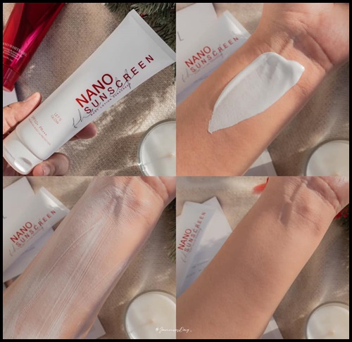 Nano Sunscreen กันแดดนาโน (แพ็คเกจใหม่) ส่งฟรี