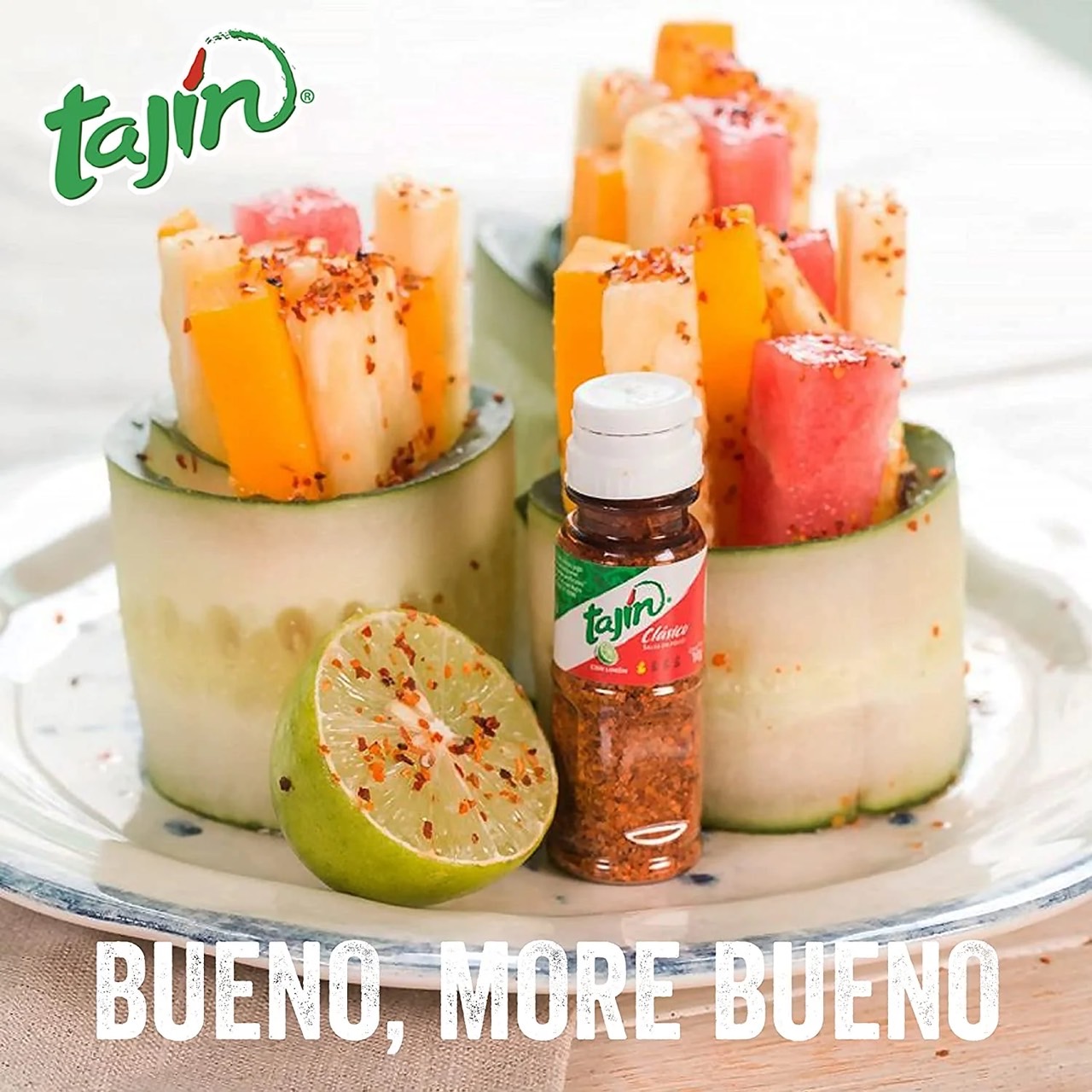 NEW ผงเครื่องเทศ นำเข้า🇺🇸 Tajin เครื่องปรุงรสพร้อมมะนาว Mini 0.35 oz. ราคา 50 บาท/ ขวด