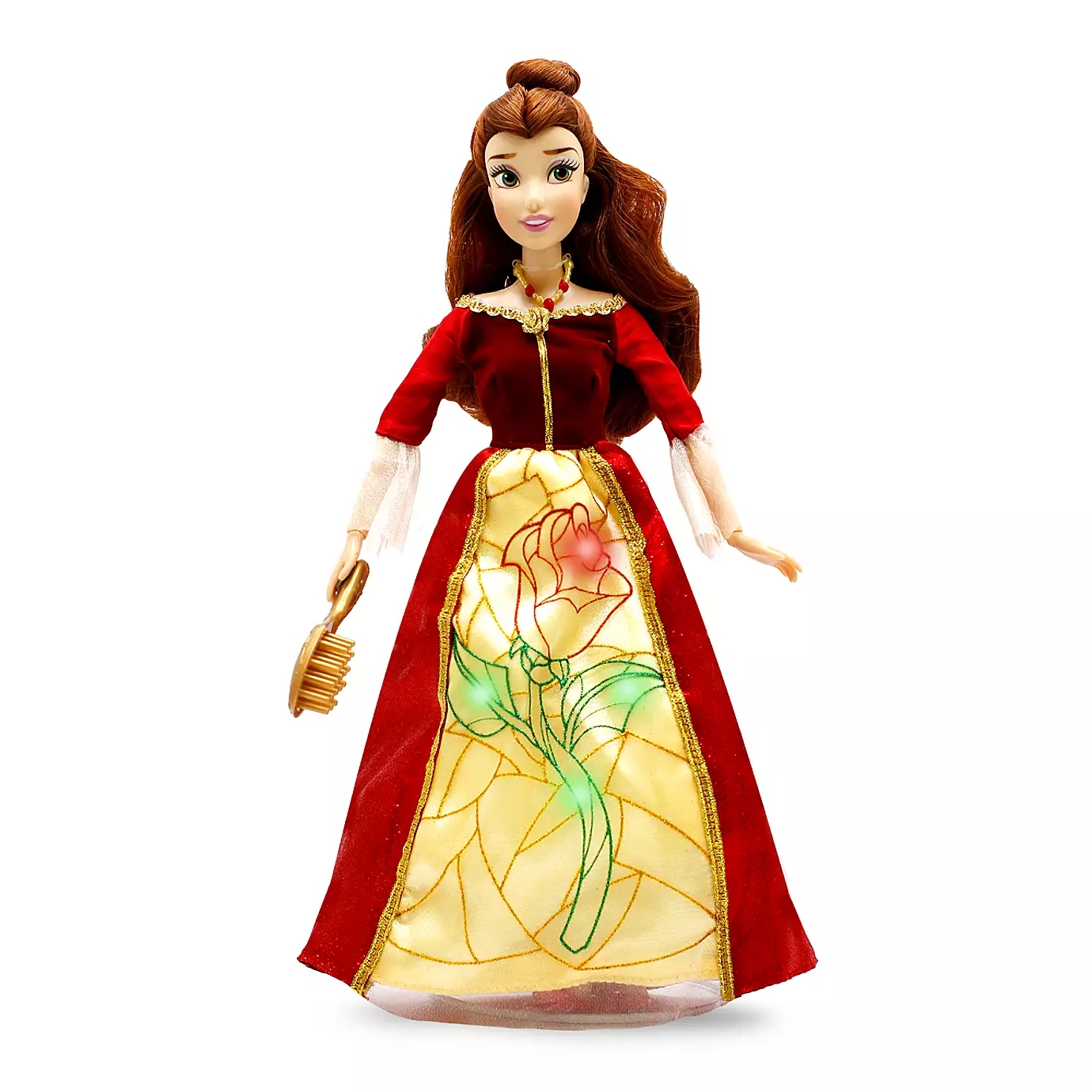 ตุ๊กตา Belle Premium Doll with Light-Up Dress – Beauty and the Beast – 11'' ของแท้จาก Shopdisney USA ราคา 1090 บาท