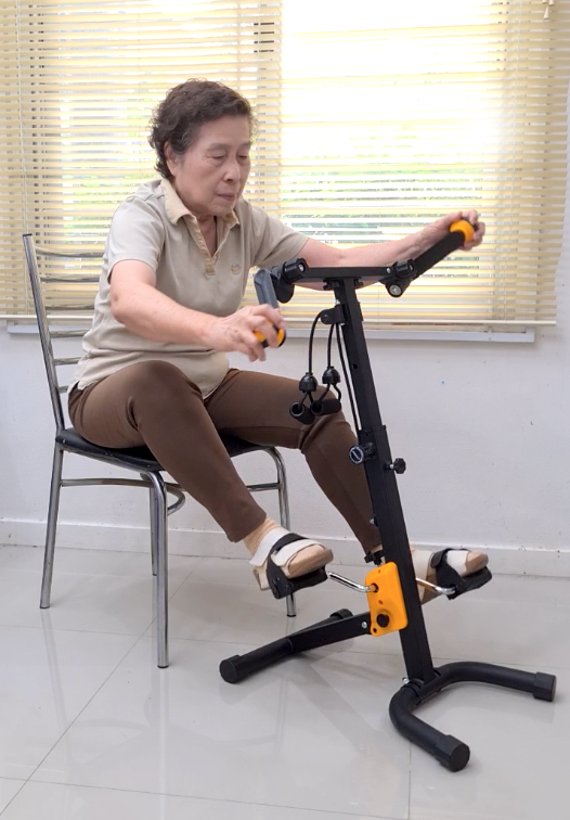 จักรยานออกกำลังกายผู้สูงอายุ, จักรยานกายภาพบำบัด, จักรยานคนแก่, จักรยานออกกำลังกายในบ้าน