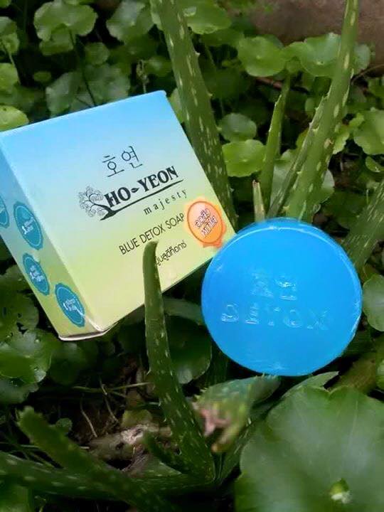 สบู่บลูโฮยอน ดีท็อกซ์ (BLUE DETOX SOAP By โฮยอน)