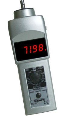 NidecShimpo รุ่นDT-107Aเครื่องวัดความเร็วรอบสำหรับมอเตอร์Digital Tachometers(Contact type)Speed Range0.10～25,000RPM,±0.006%