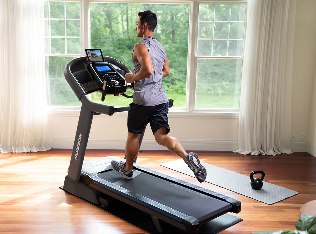 ลู่วิ่งไฟฟ้า Horizon 7.4AT ส่วนลดพิเศษติดต่อ
