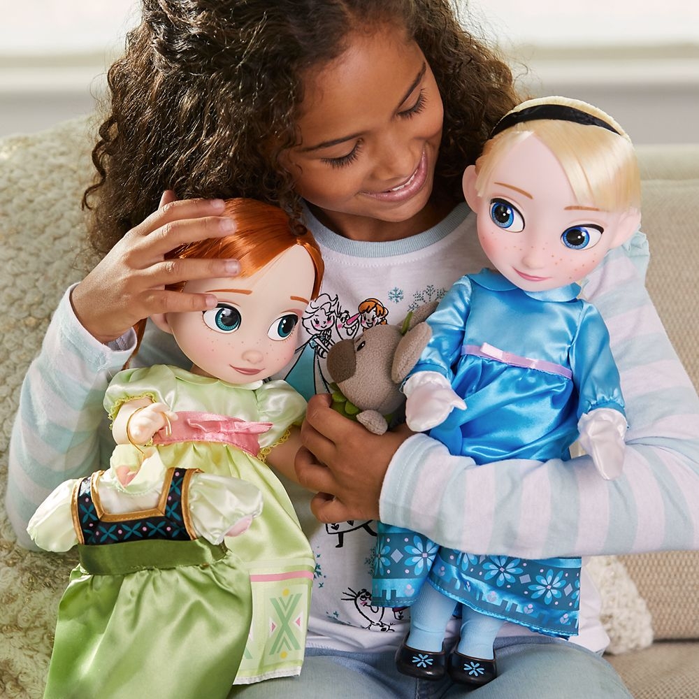พร้อมส่ง คอลเลคชั่นใหม่ ตุ๊กตาร้องเพลง Anna and Elsa Singing Dolls Deluxe Gift Set - Disney Animators 'Collection