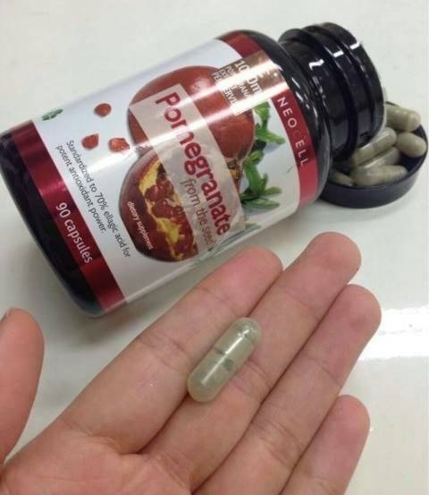Neocell Pomegranate from the Seed 1000 mg 90 แคปซูล สารสกัดทับทิมเข้มข้น