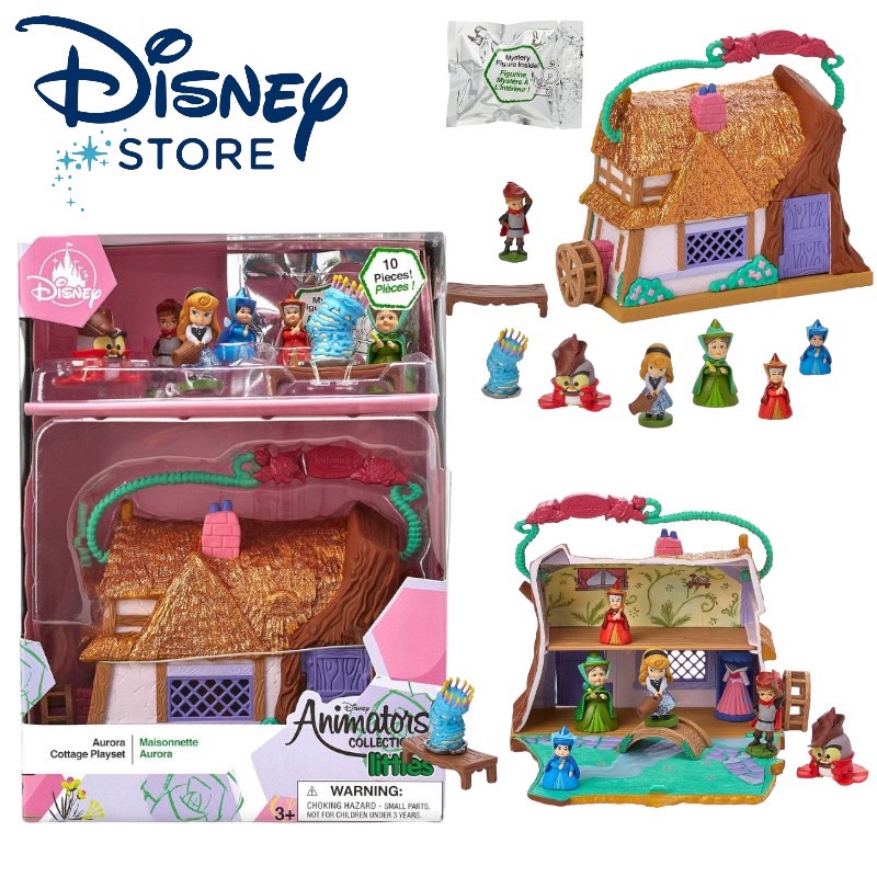 ชุดของเล่นปราสาทเจ้าหญิง จาก Shop Disney🇺🇸 Disney Animators' Collection Littles Play Set ราคา 1,250 บาท