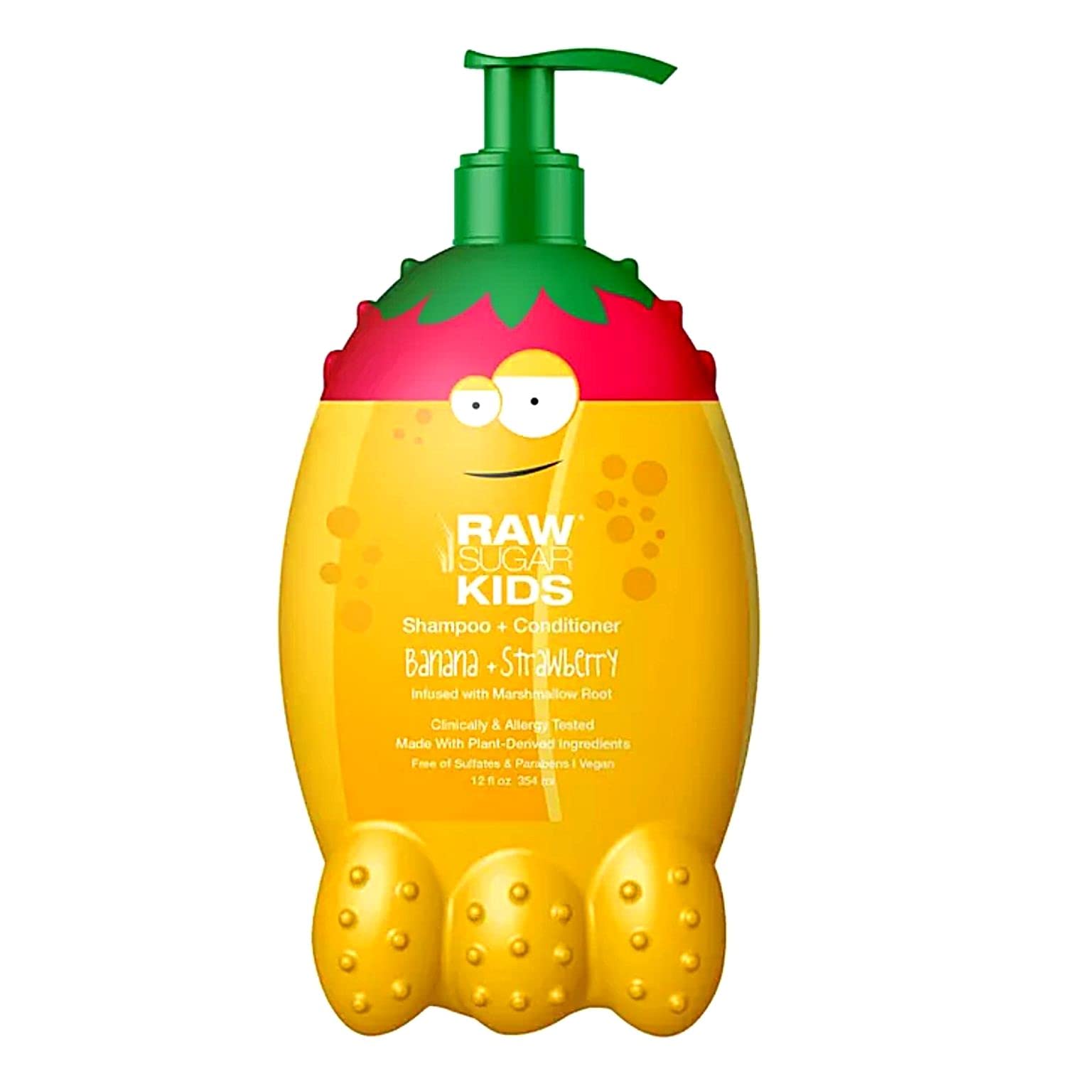 ใหม่!!! แชมพูเด็ก+คอนดิชั่นเนอร์ สบู่อาบน้ำเด็ก Raw Sugar Kids Bubble Bath and Body Wash 12 fl oz ราคา 450.- บาท