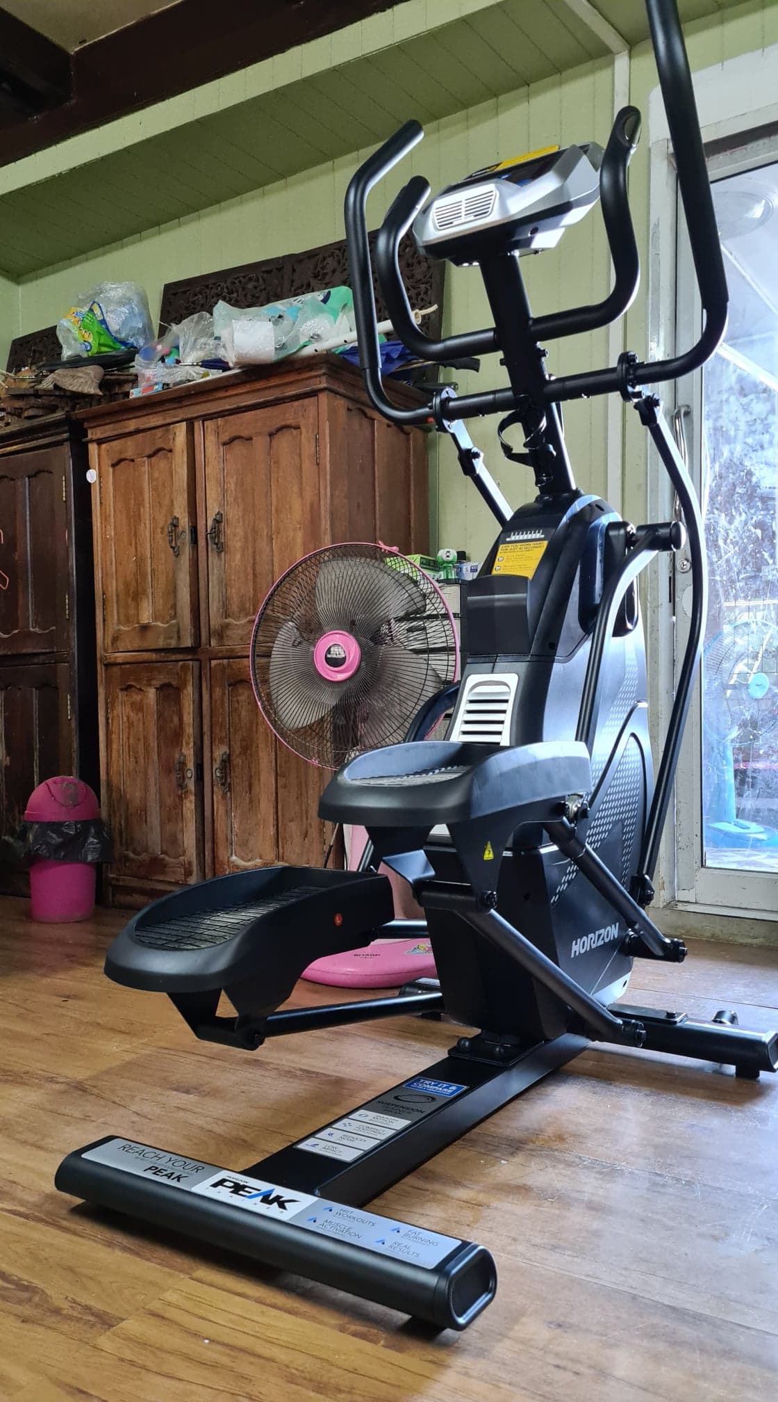 Elliptical horizon ht.50 peak trainer/เครื่องเดินวงรี