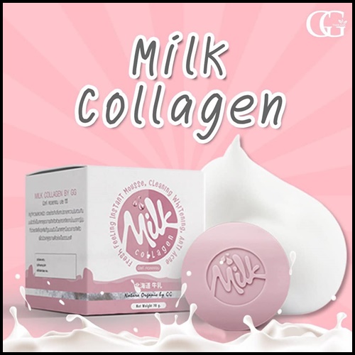 สบู่มิลค์คอลลาเจน Milk Collagen Soap