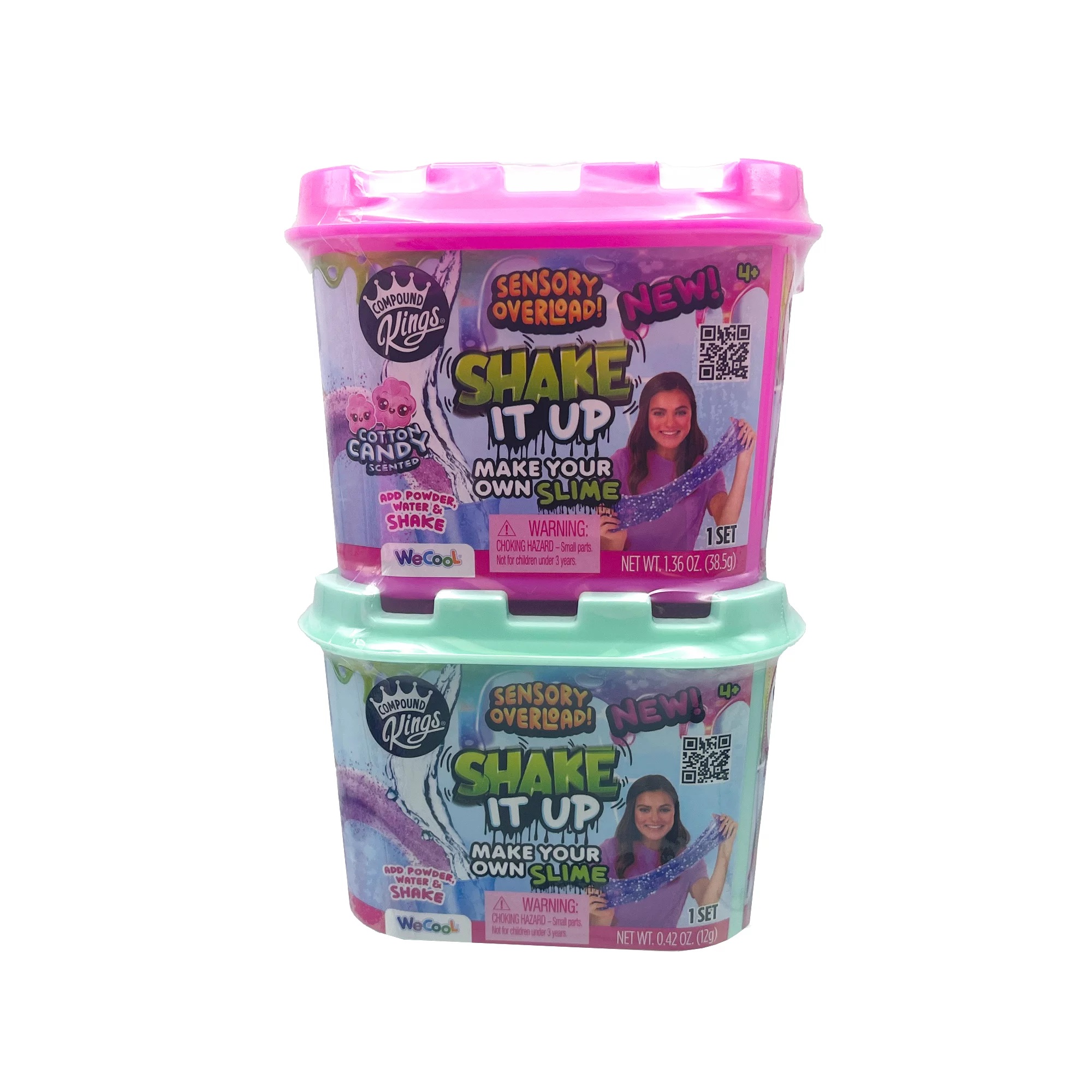 สไลม์ 2 แพ็ค กลิ่นหอมบัตเตอร์หลากสี รวมประสาทสัมผัสเกินพิกัด Shake it up DIY slime 2 pack ราคา 590.- บาท