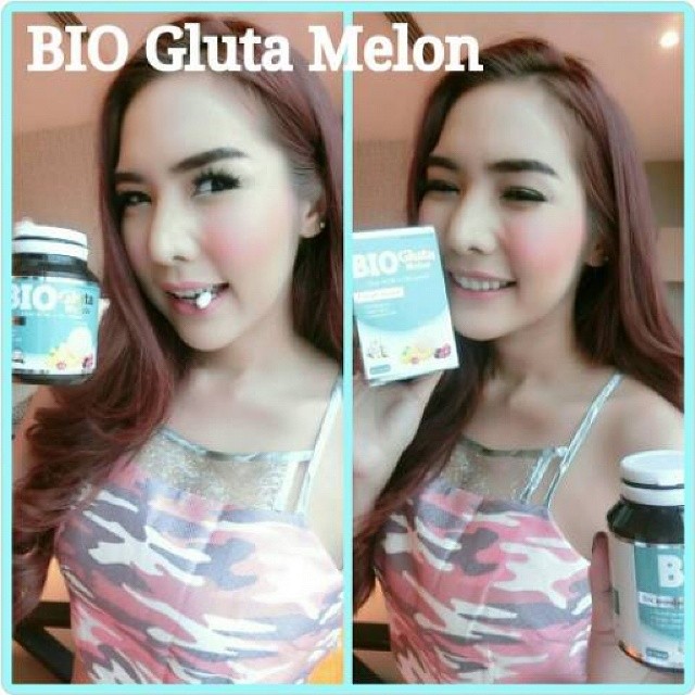 ไบโอ กลูต้า เมล่อน กลูต้าหน้าเด็ก (Bio Gluta Melon Clear Acne Oil Control 1500mg.)